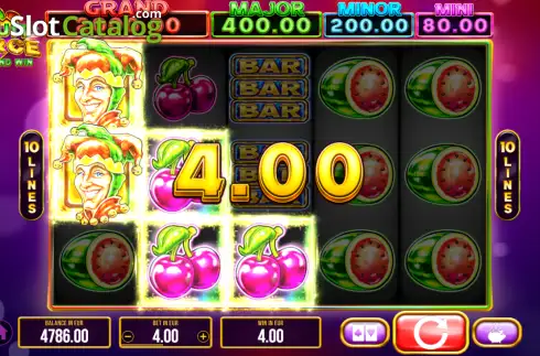 Pantalla3. Fruit Force Tragamonedas 