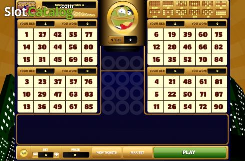 Game Screen. Super Flex Bingo slot