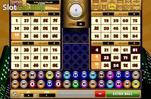 Skärmdump5. Super Flex Bingo slot