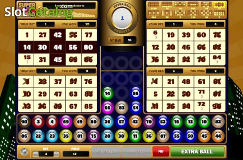 画面3. Super Flex Bingo カジノスロット