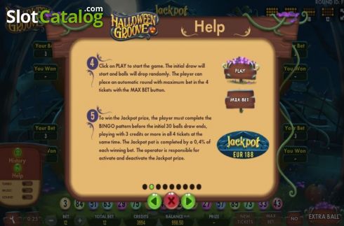 Game Information 2. Halloween Groove slot