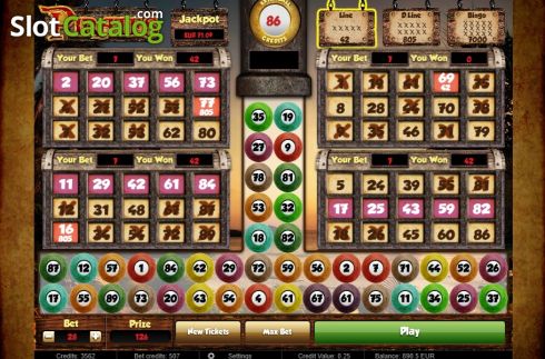 Win 3. Pirates Bingo (Salsa Technology) slot