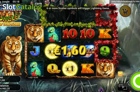 Captura de tela5. Lightning Jungle slot