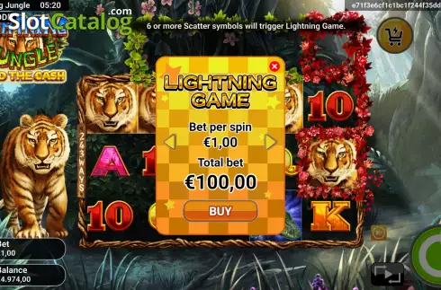 Captura de tela7. Lightning Jungle slot