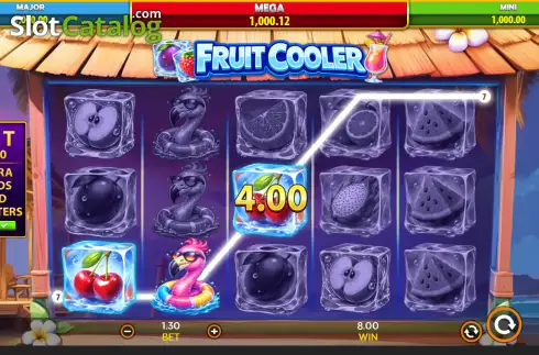 画面3. Fruit Cooler カジノスロット