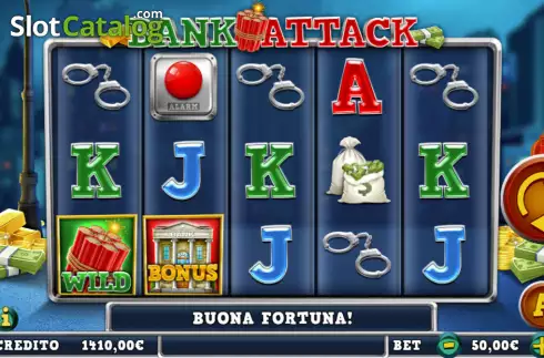 Schermo2. Bank Attack slot