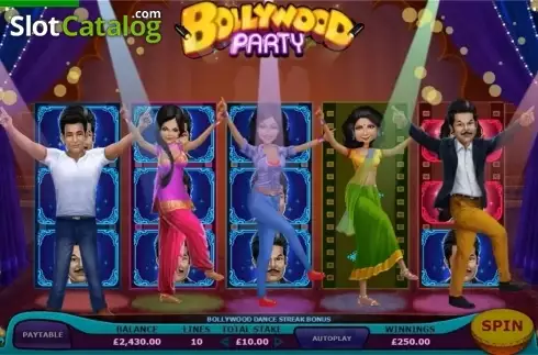 Screen 5. Bollywood Party slot