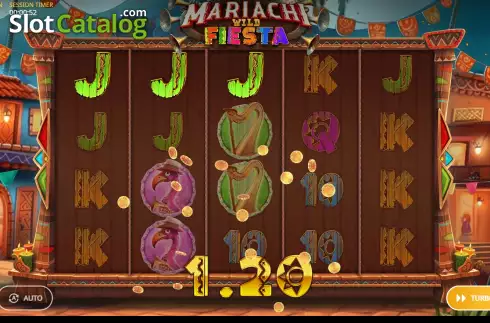 Skärmdump3. Mariachi Wild Fiesta slot