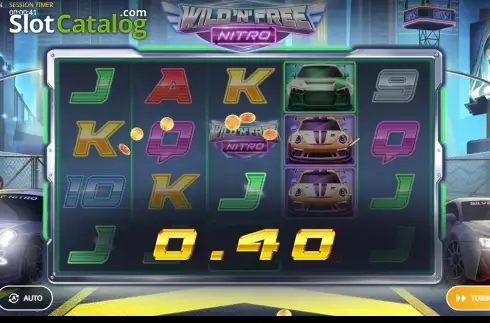 Bildschirm3. Wild 'N' Free Nitro slot