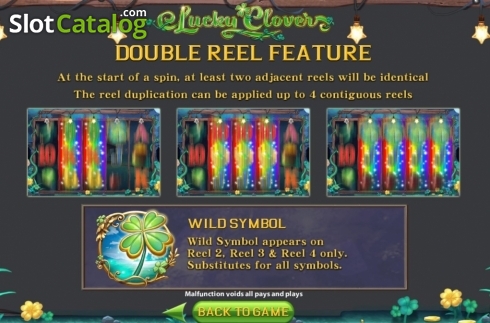 Features. Lucky Clover (SimplePlay) slot