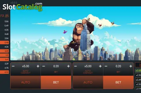 Gorilla Rush game. Gorilla Rush slot