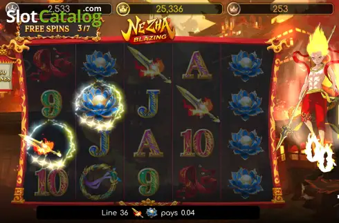 Schermo3. Ne Zha Blazing slot