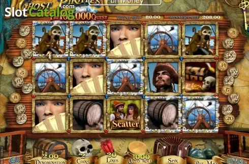 Screen8. Ghost Pirates The 100,000 Quest slot