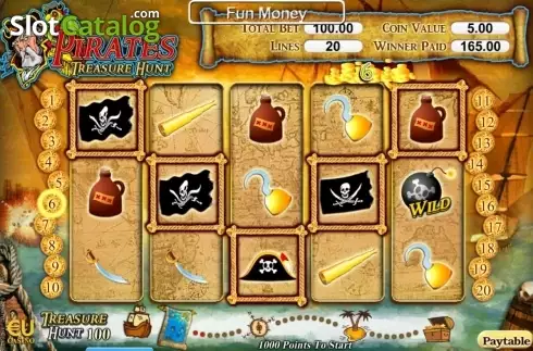 Skärmdump6. Pirates Treasure Hunt slot
