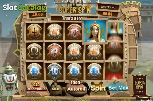 Screen8. Troy Super Spin slot