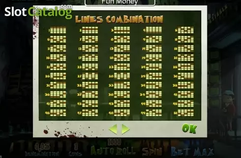 Bildschirm4. Zombie Bar Slots slot