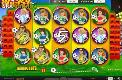 Bildschirm4. World Soccer (SkillOnNet) slot