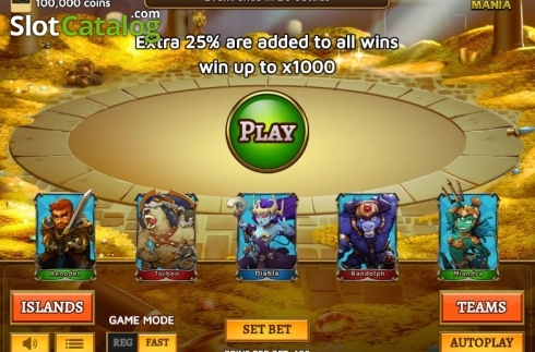 Bildschirm7. Battle Mania slot