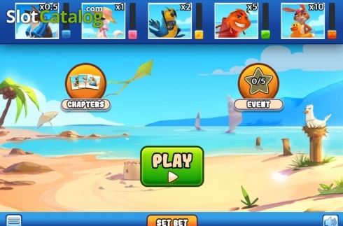 Game screen 1. Pets Go Wild slot