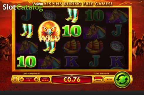 Win screen 3. Genghis The Great slot