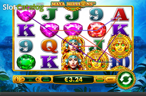 Bildschirm8. Maya Millions slot