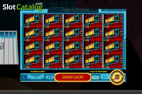 Game workflow 3. Top Chase slot