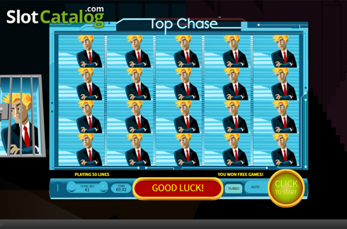 Game workflow 4. Top Chase slot