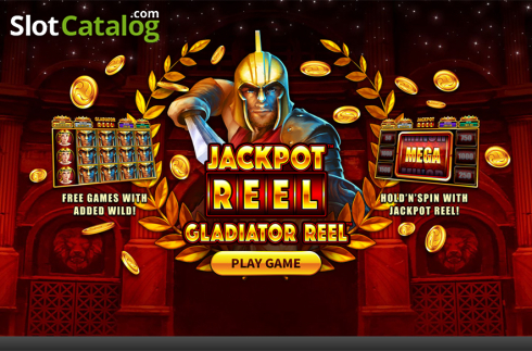 Intro screen. Gladiator Reel slot