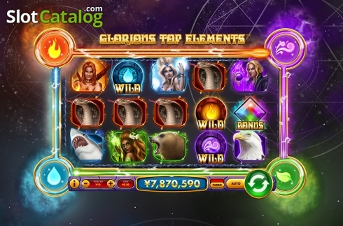 Bildschirm5. Glorious Top Elements slot