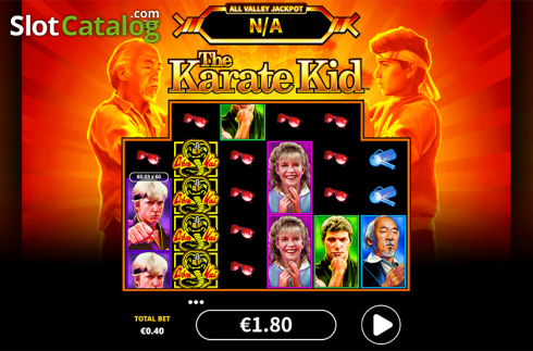 Skärmdump4. The Karate Kid slot