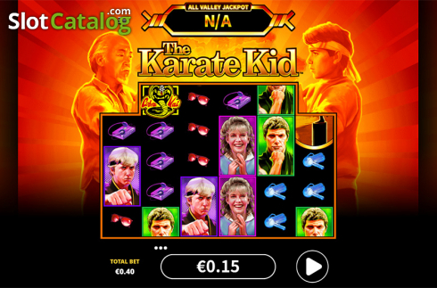 Pantalla5. The Karate Kid Tragamonedas 