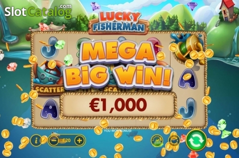 Bildschirm3. Lucky Fisherman slot