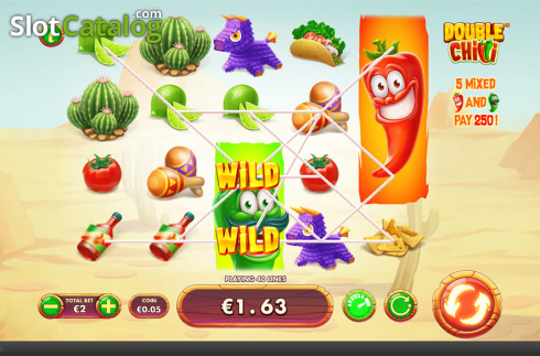 Game workflow 2. Double Chilli slot