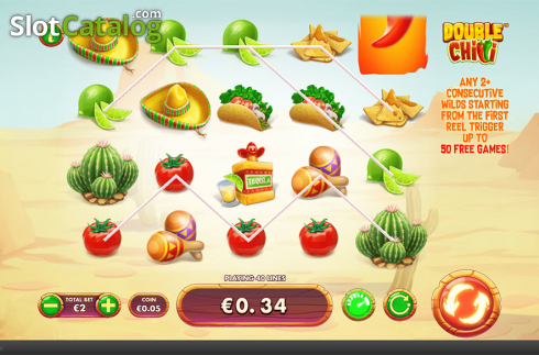 Game workflow 3. Double Chilli slot