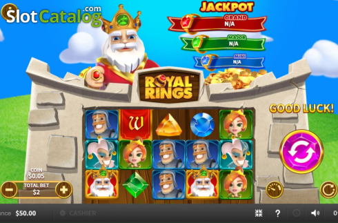 Captura de tela3. Royal Rings slot