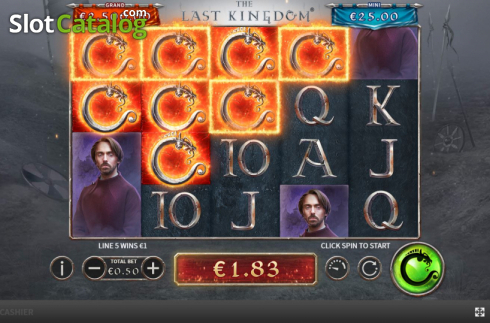 Bildschirm3. The Last Kingdom slot