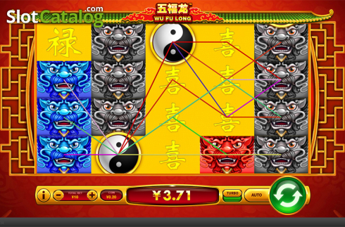 Game workflow 2. Wu Fu Long slot