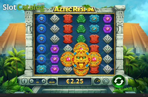 Win Screen 3. Aztec Respin slot