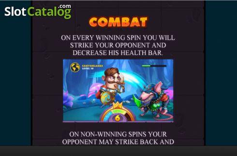 Bildschirm6. Combat Masters slot