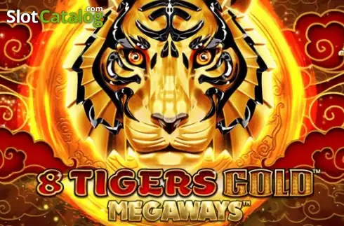 8 Tigers Gold Megaways Logo