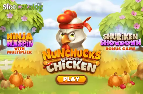 Start Screen. Nunchucks Chicken slot