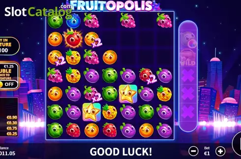 Win Screen 2. Fruitopolis slot