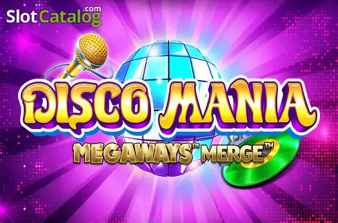 Disco Mania Megaways Merge Логотип