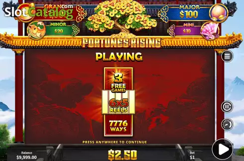 Free Spins Win Screen 2. Bao Tree Fortunes Rising slot