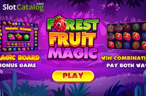 Écran2. Forest Fruit Magic Machine à sous