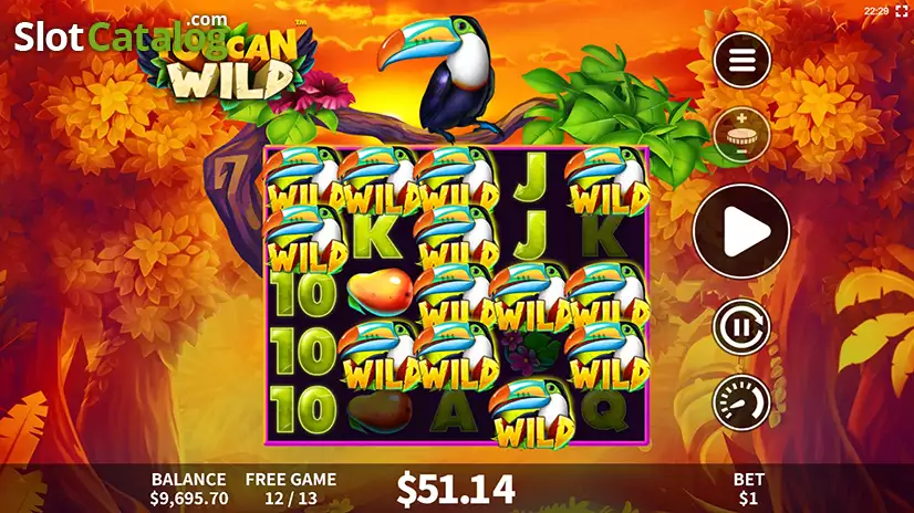 Toucan Wild Free Spins