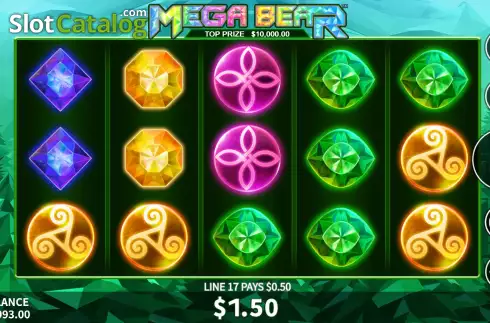 画面3. Mega Bear カジノスロット