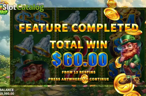 Écran3. Luck O' The Fruit Machine à sous