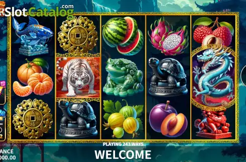 Bildschirm2. Crouching Tiger slot