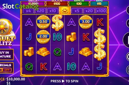 Vault Blitz slot. Vault Blitz slot